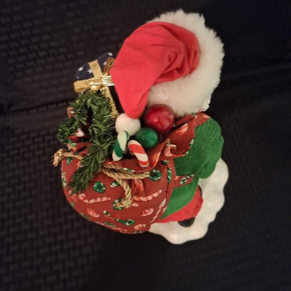 Clothtique Golfing Santa Sweet Putter Golf Figure XMAS Candy Cane Decor 2006 EUC - Picture 4 of 9